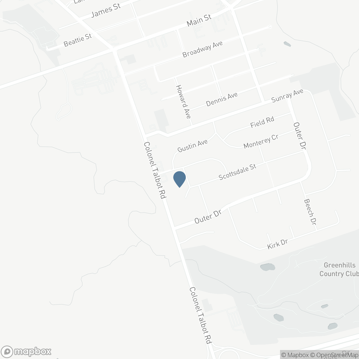 1 SCOTTSDALE STREET, London, Ontario N6P 1C7
